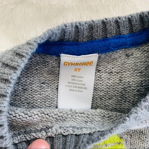 Gymboree Rocket Ship Sweater Size 2T - Picture 3 of 3